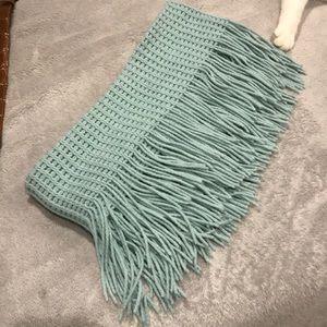 Blue Infinity Scarf